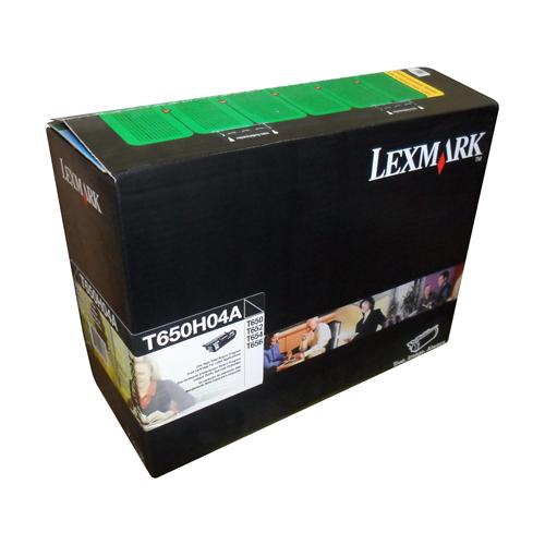 Lexmark T650H04A Black Return Program Toner Cartridge for Label Applications, High Yield