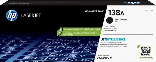 HP 138A LaserJet Toner Cartridge - Original Yield - Black