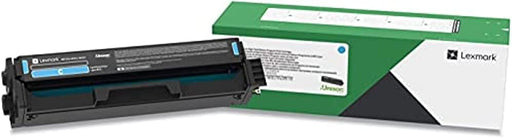 Lexmark C341XC0 Cyan Extra High Yield Return Program Toner Cartridge