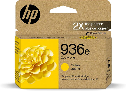 HP 936e EvoMore Yellow Original Ink Cartridge (4S6V5LN)