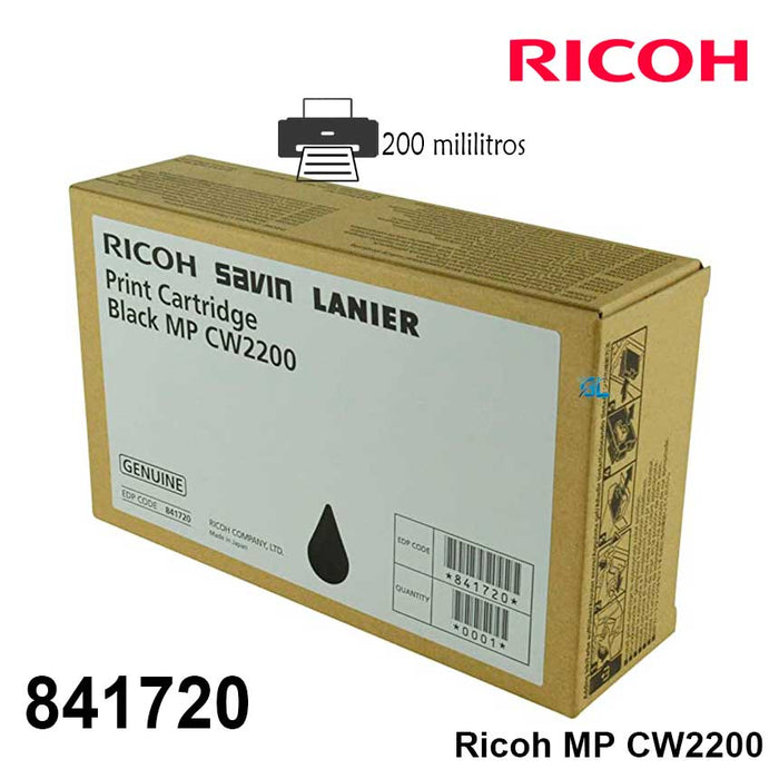 Ricoh 841720 BK OEM ink cartridge