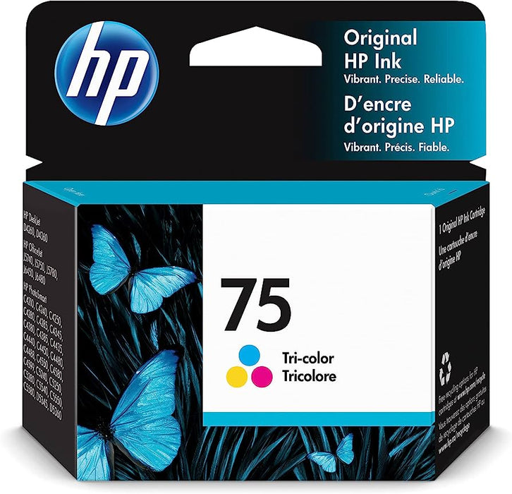 HP 75 Tri-Colour Original Ink Cartridge (CB337WN)