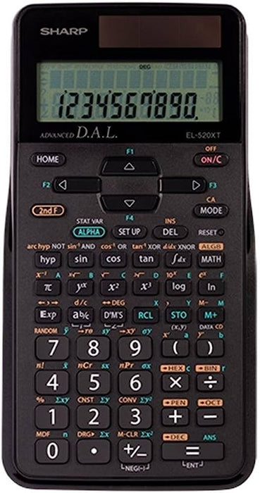 Sharp EL520XTBBK Scientific Calculator