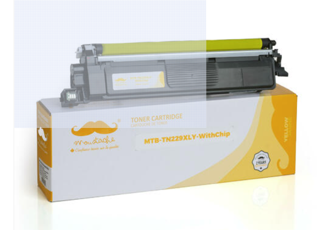 Brother TN229XLY Compatible Yellow Toner Cartridge High Yield - With Chip