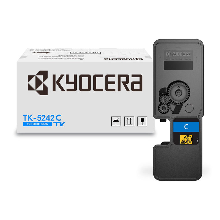 Kyocera Mita TK-5242C 1T02R7CUS0 Original Cyan Toner Cartridge