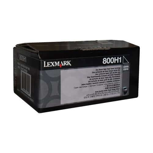 80C0H10 LEXMARK 800H1 CX410/510 BLACK HIGH YIELD TONER CARTR