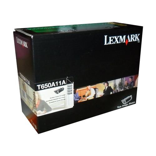 Lexmark T650A11A Black Return Program Toner Cartridge (T650A11A)