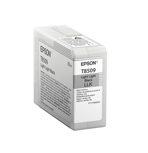 T850900 EPSON ULTRACHROME HD LIGHT LIGHT BLACK INK 80ML/SURE