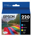T220120-Bcs Epson Durabrite Ultra Black and Color Combo Pack