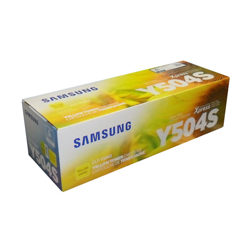 Samsung CLT-Y504S Yellow Toner Cartridge (SU506A)