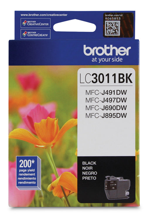 LC3011BKS BLACK INK FOR MFCJ491DW, MFC690DW 0.2K