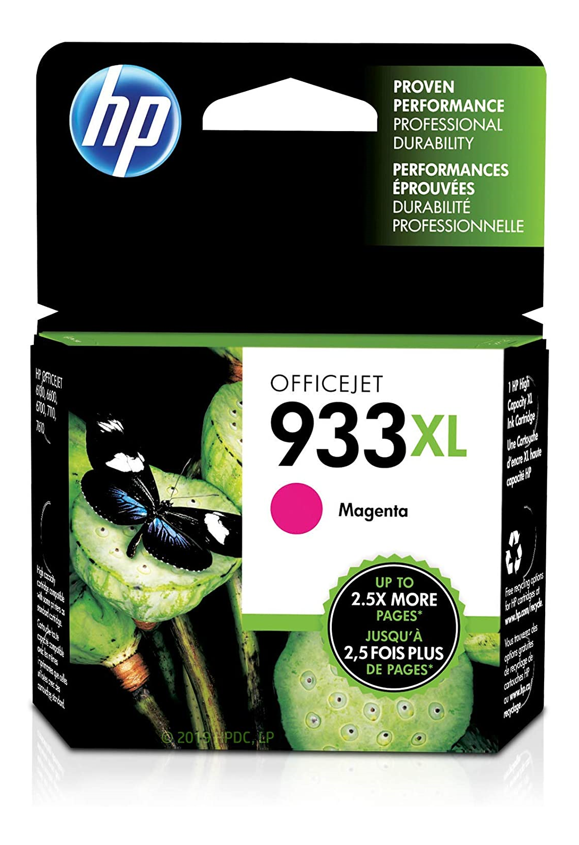 Cross Stitch Frames HP 933XL Magenta Ink Cartridge - High Yield For ...