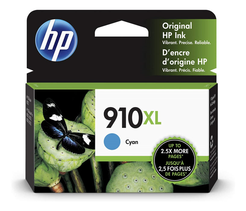 3YL62AN HP #910XL CYAN ORIGINAL INK CARTRIDGE
