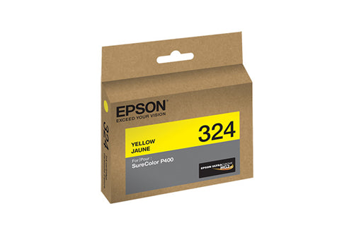 T324420 EPSON T324 ULTRACHROME HG2 Yellow Ink Cartridge, Sta