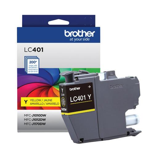 LC401YS Brother Yellow Ink Cartridge