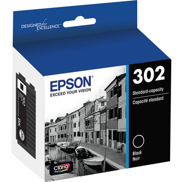 T302020S EPSON T302 Claria Black Ink Standard Capacity, with