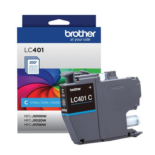 LC401CS Brother Cyan Ink Cartridge