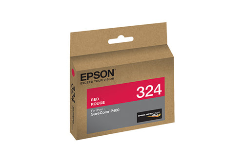T324720 EPSON T324 ULTRACHROME HG2 Red OP Ink Cartridge, Sta