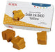 XEROX 3PK YELLOW SOLID INK STICKS FOR PHASER 8400
